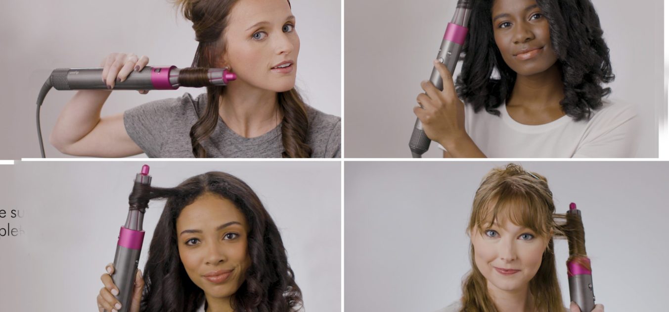 как использовать Dyson Airwrap