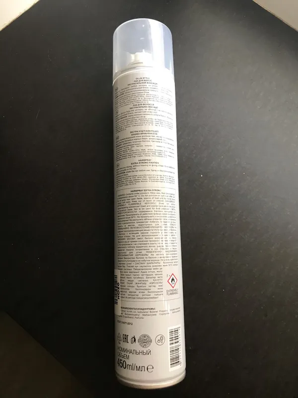 OLLIN professional STYLE HAIRSPRAY EXTRA STRONG