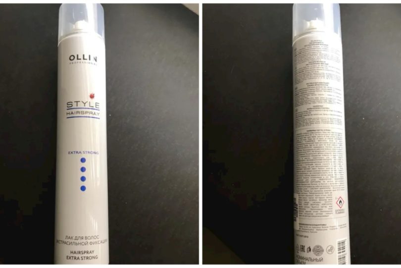 лак для волос Ollin